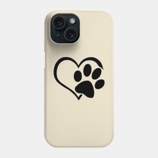 My Valentine Has Paws Phone Case