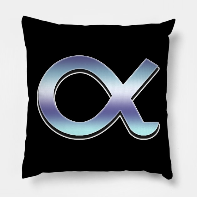 EDCOT Alpha Reverse Pillow by TheDubDeeDubRevue