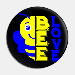 Bee Love Cute Pin