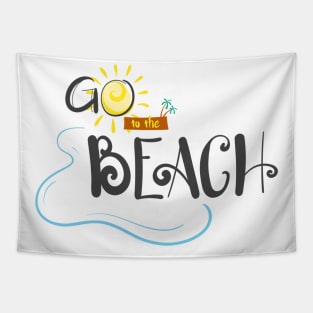 Go To The Beach For Summer With The Sun Tapestry