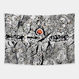 Red sun Tapestry