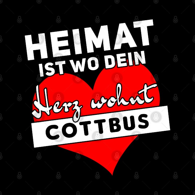 Heimat ist wo dein Herz wohnt, Cottbus by DePit DeSign