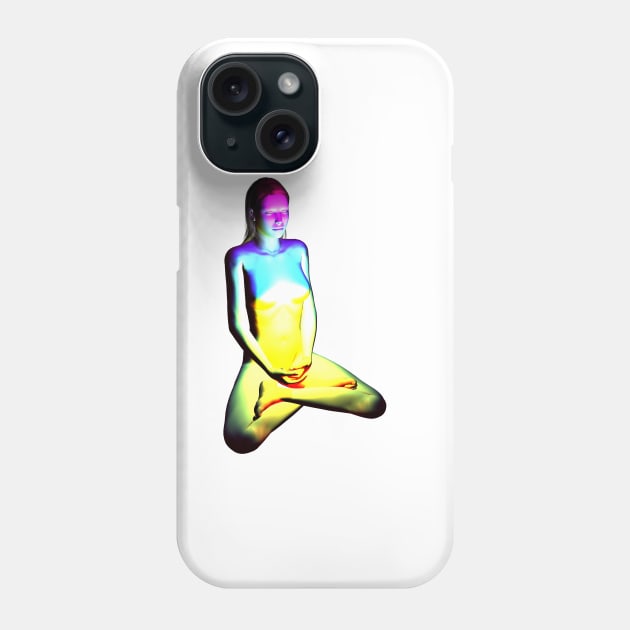 Meditate with Chakras Phone Case by Colin-Bentham