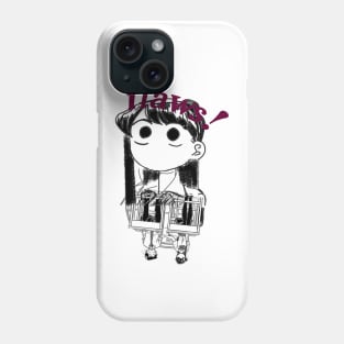 Komi Can't Communicate ''100 FRIENDS'' V1 Phone Case