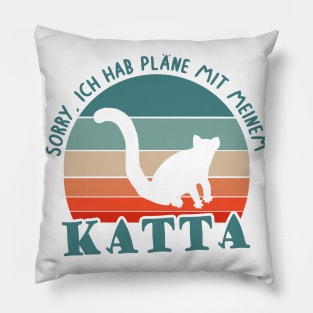 Pläne mit Katta lustige wilde Kattas Liebhaber Pillow