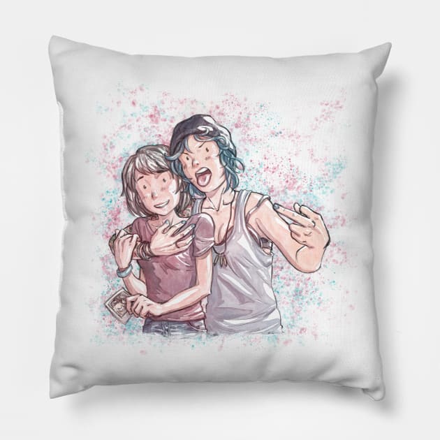 Life is Strange Pillow by Valentinaocchiblu