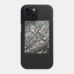 Tokyo Cityscape From Above Phone Case