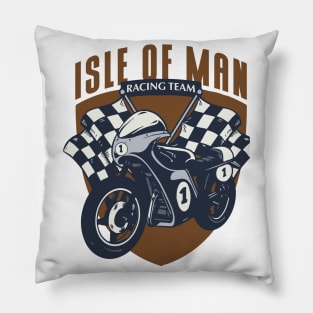 isle of man racing team Pillow