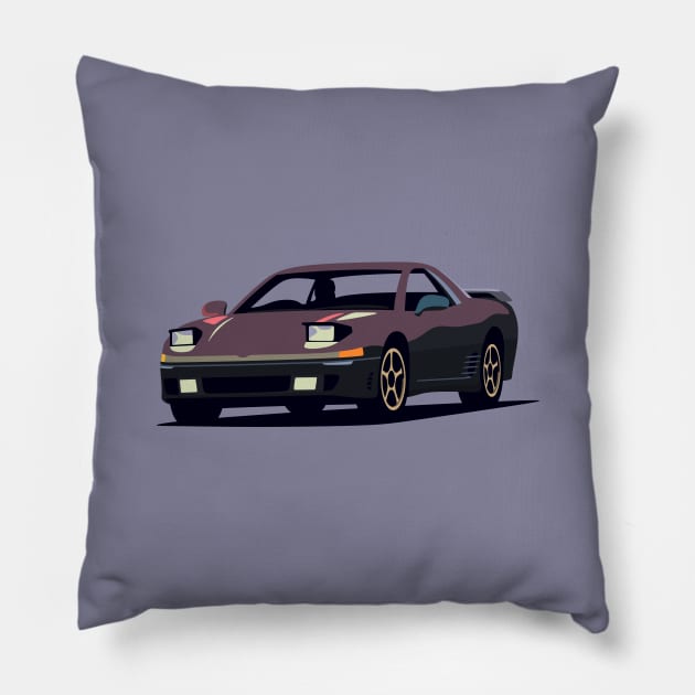 Mitsubishi GTO Pillow by TheArchitectsGarage