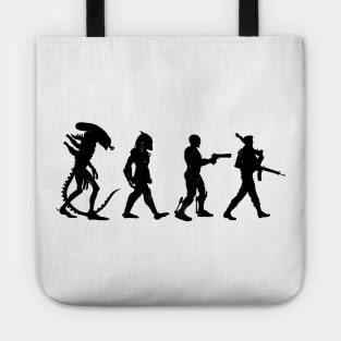 80s Sci-Fi Road - Cutout - inverted Tote