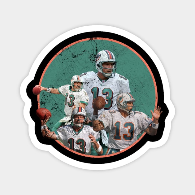 Dan Marino - Bootleg Retro 80s Magnet by the lucky friday