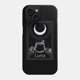 Luna Tarot Card Phone Case