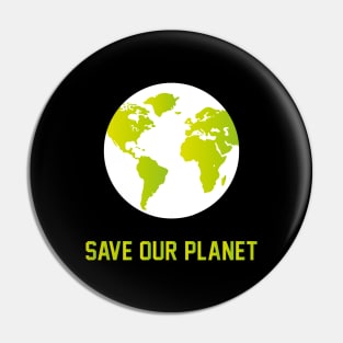 Save our planet Pin