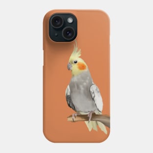 Cute Cockatiel Parrot Phone Case