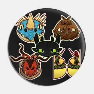 Alpha - How To Train Your Dragon Pin