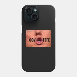 COVFEFE Funny Donald Trump Saying Words Facemask Political Humor Phone Case