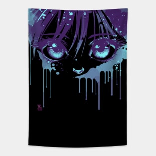 Manga Eyes Tapestry