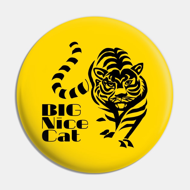 Big Nice Cat Tiger King Pin by Art-Julia