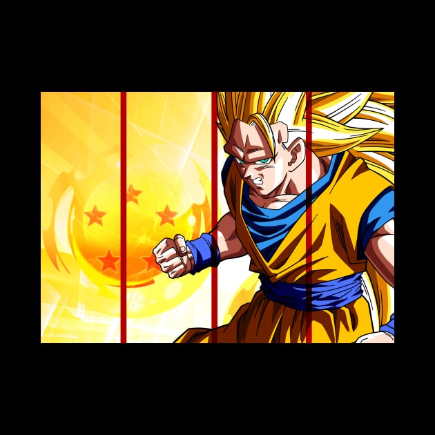 Goku SSJ 3 by Danion