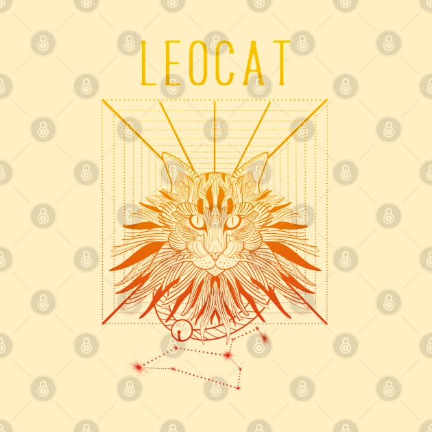 A zodiac cattery: Leo - leocat by Blacklinesw9