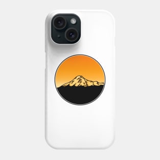 Glacier Peak WA at Sunset Phone Case