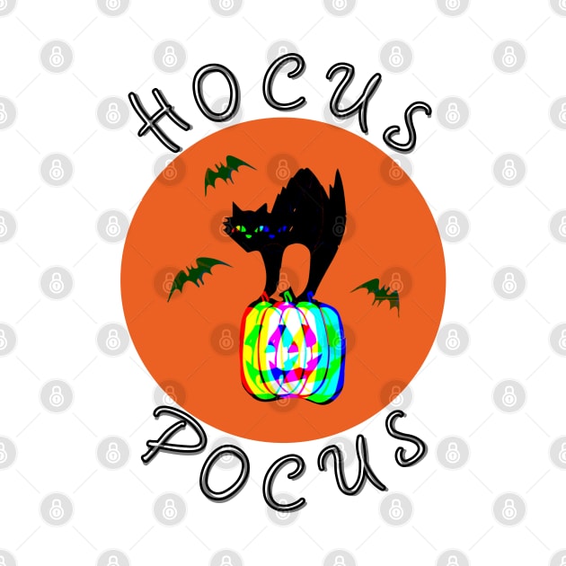 Cat & Pumpkin - Hocus Pocus Halloween by catpurrs