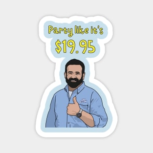Oxi Clean, Billy Mays, Party Like It's $19.95 Magnet