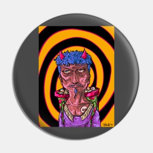 "Jasper" FACES COLLECTION Pin