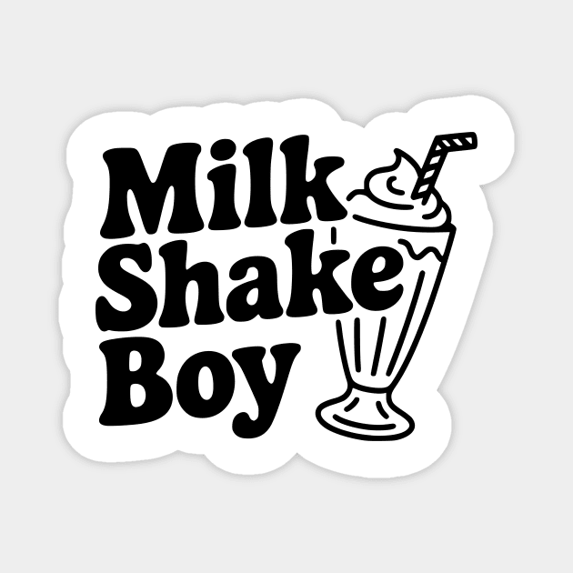 Milkshake Boy Magnet by Frank Ring