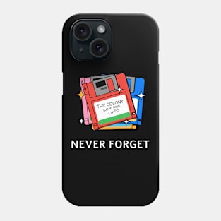 Never Forget Game Disk Phone Case