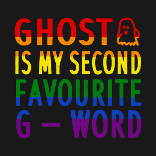 Halloween Spooky Ghost Party Costume Gay LGBT+ T-Shirt