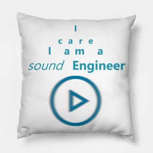 Sound Engineer Pillow