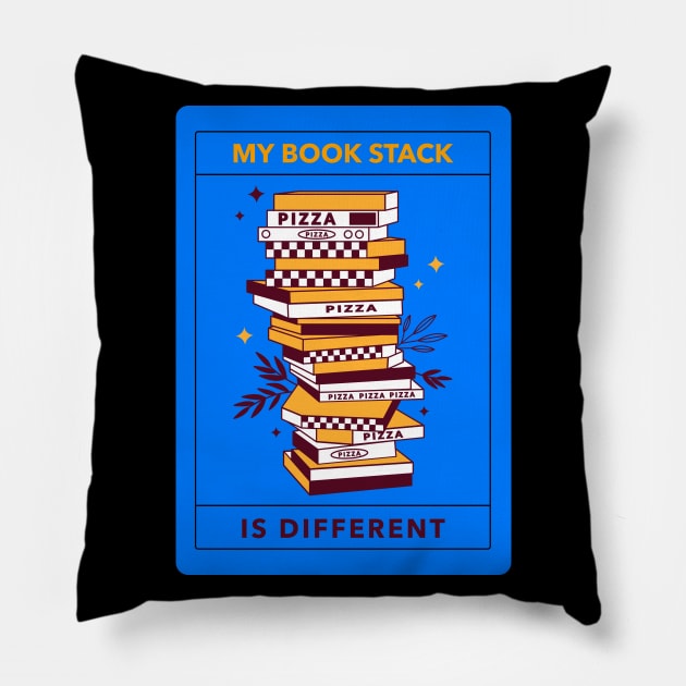 Pizza stack Pillow by OniSide