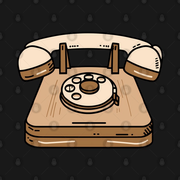 A Wooden telephone by design/you/love