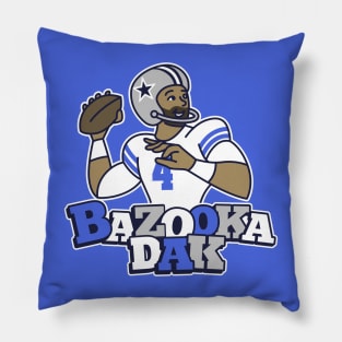 Bazooka Dak Prescott Cowboys Pillow