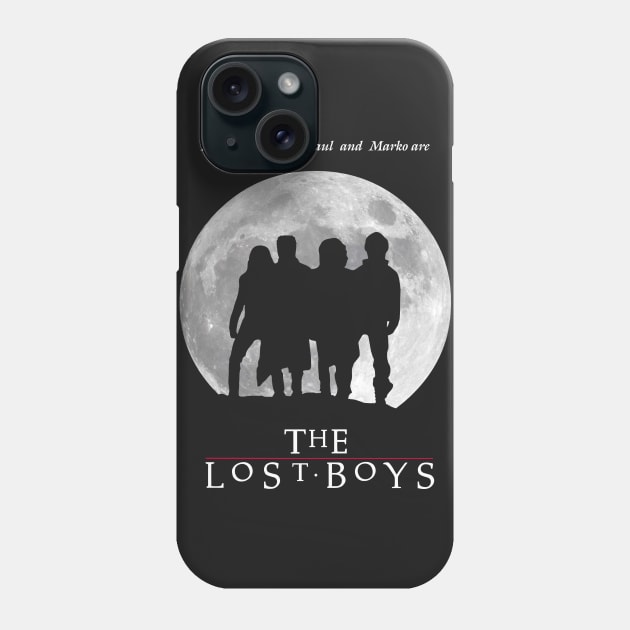 Dwayne, David, Paul and Marko are The Lost Boys Phone Case by DaveLeonardo