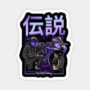 Yamaha R1 Legend Hoodie Magnet