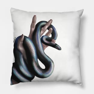 Oil Spill Snake Pillow