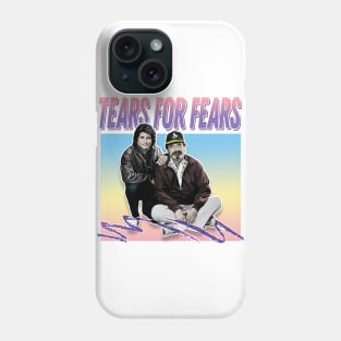 Tears For Fears / 80s Aesthetic Meme Parody Design Phone Case