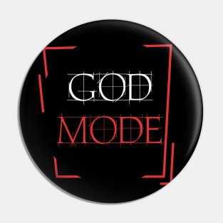 GOD MODE Pin