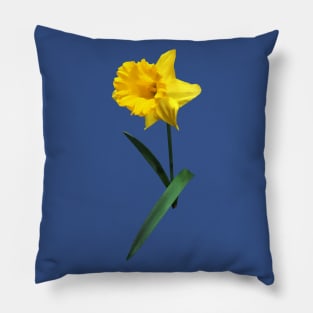 Daffodils - Daffodil Waving Hi Pillow