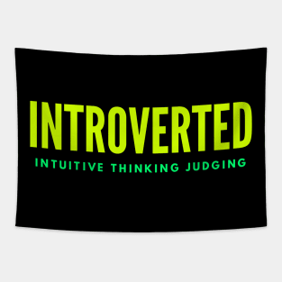 INTJ Introverted Intuitive Thinking Judging Tapestry