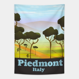 Piedmont Italy travel poster Tapestry