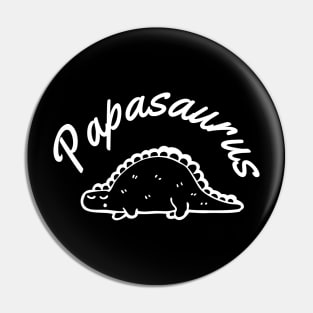 Papasaurus. A Cute Design For Dad. Pin