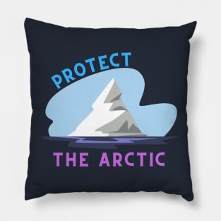 Protect The Arctic Pillow