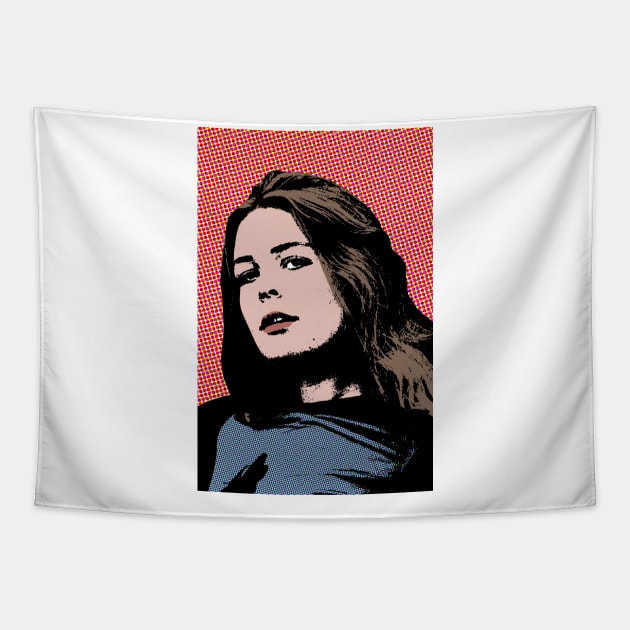 maggie rogers style pop art Tapestry by soundofpopart