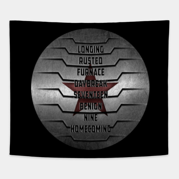 Winter Soldier Activation Words Captain America Tapestry