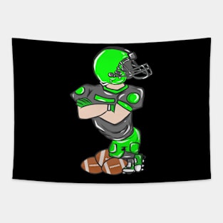 Rugby American Football Sport USA Gridiron Football Gift Tapestry