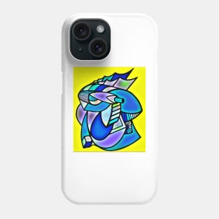 abstract cubism Phone Case