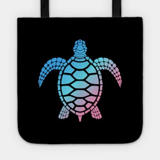 Save The Turtle Amazing Art Of Turquoise & Light Pink Color Tote